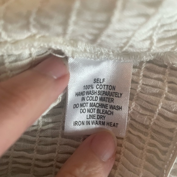 White top long sleeve - Picture 4 of 5